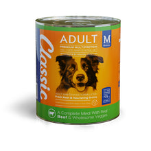 Load image into Gallery viewer, Classic adult wet food beef and veggies (select size for price)