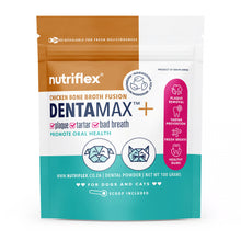 Load image into Gallery viewer, DentaMax Dental Powder For Dogs and Cats 100g (Select beef or chicken infusion)
