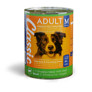 Classic adult wet food beef and veggies (select size for price)