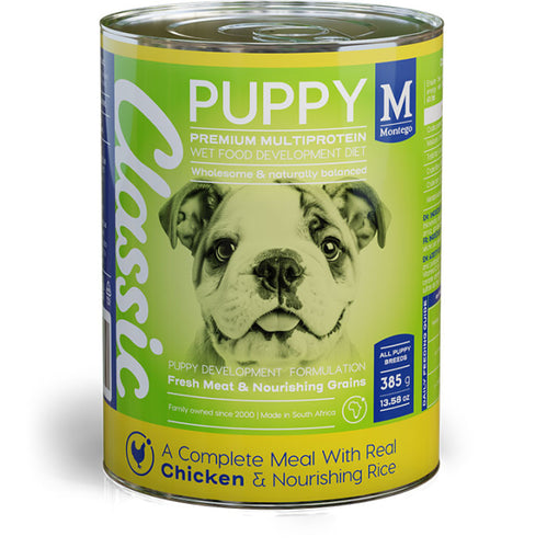 Classic puppy wet food chicken and rice