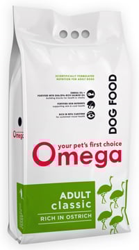 Omega classic adult ostrich (select size for price)