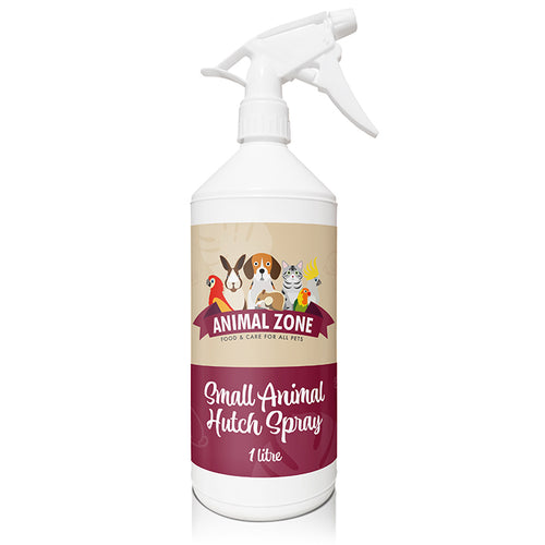 Animal zone small animal hutch spray 1 litre