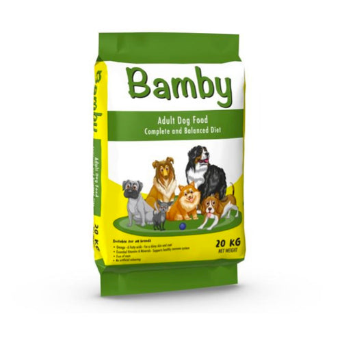 Bamby Dog Food Adult 20kg