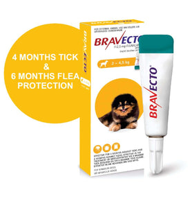 Bravecto Spot On for Dogs (click on size for price)