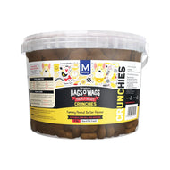Montego Bags o wags crunchies dog biscuits peanut butter 2kg