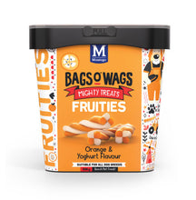 Load image into Gallery viewer, Bags o&#39; Wags Fruities treats (select size and flavour for price)