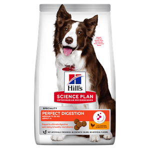 Hill's Science Plan Perfect Digestion Medium Adult Dog Food 12kg
