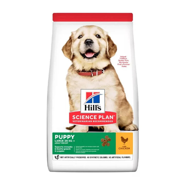 Hill's Science Plan Large Breed Puppy Food chicken (select size for price)