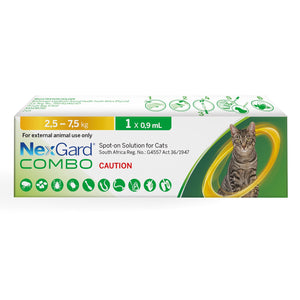 Nexgard combo cats (select size for price)