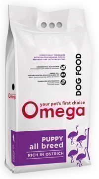 Omega puppy all breed (select size for price)