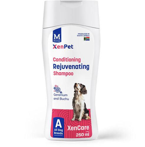 XenPet Rejuvenating Geranium & Buchu shampoo 250ml