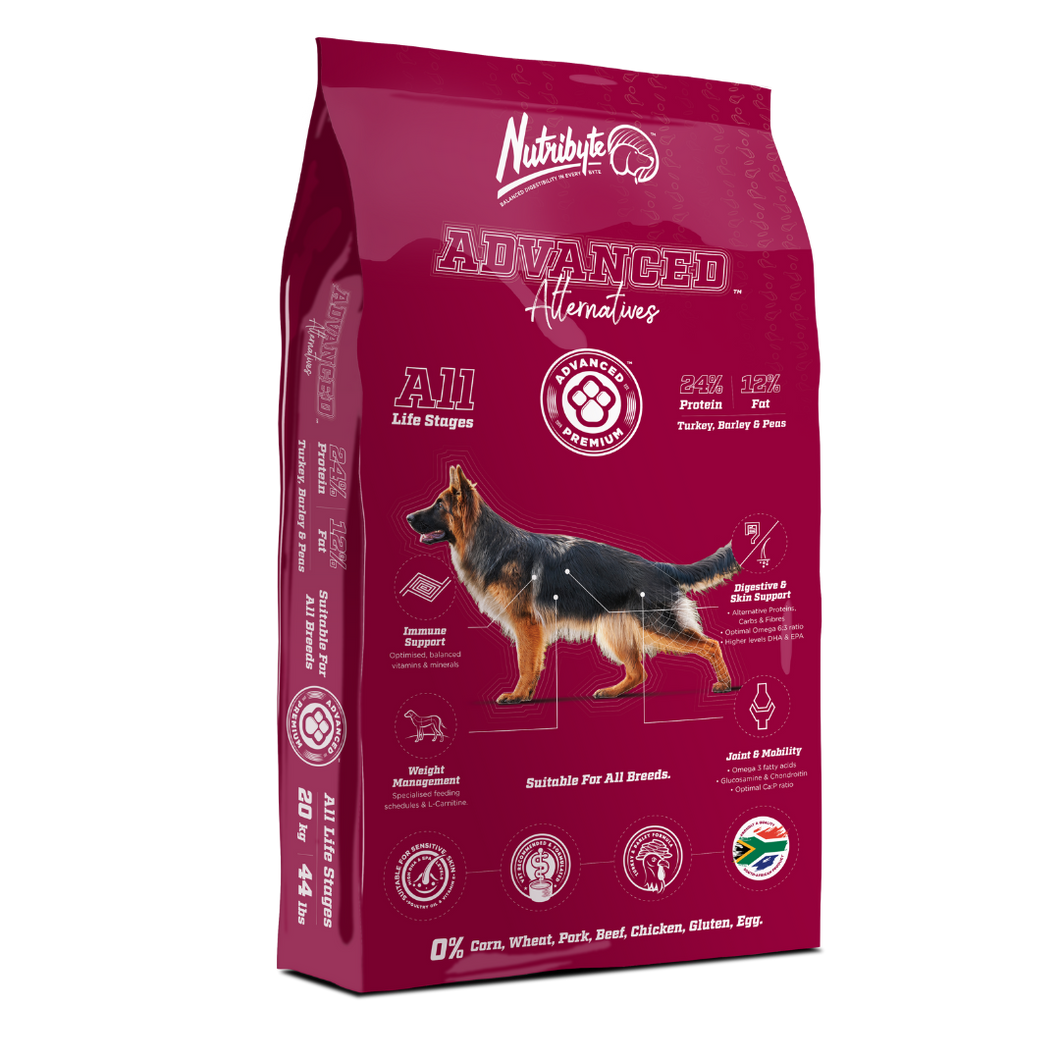 Nutribyte Advanced Alternative Turkey & Barley (select size for price)