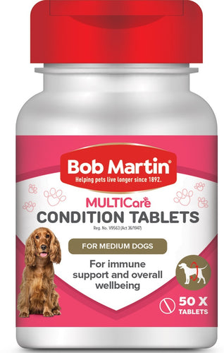 Bob Martin Multicare Condition Tablets Medium dog (Select size for price)