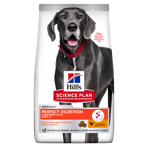 Hill's Science Plan Perfect Digestion Large Breed Adult Dog Food 12kg