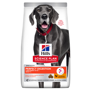 Hill's Science Plan Perfect Digestion Large Breed Adult Dog Food 12kg