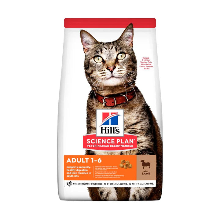 Hill's Science Plan Adult Lamb Cat Food (select size for price)