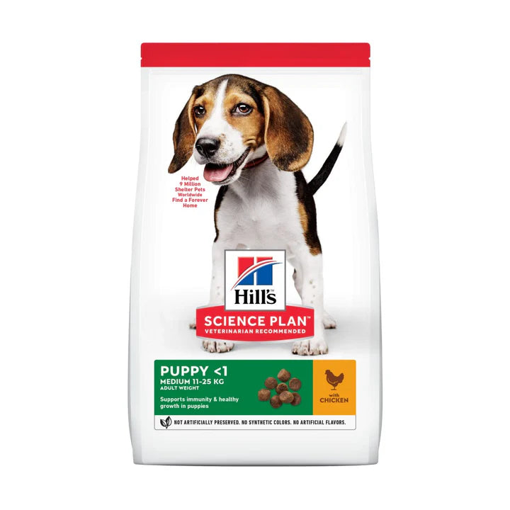 Hill's Science Plan Medium Puppy Food chicken (select size for price)