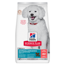 Load image into Gallery viewer, Hill's Science Plan Hypoallergenic Small &amp; Mini Adult Dog Food (select size for price)