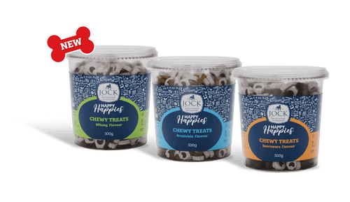 JOCK Happy Happies Chewy Treats 500g (select flavour)