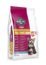 Load image into Gallery viewer, Ultra Dog Superwoof Chicken and Rice Small-Medium Adult Dog Food (select size for price)