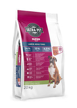 Load image into Gallery viewer, Ultra Dog Superwoof Large Adult Beef &amp; Rice Dog Food (select size for price)