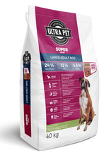 Load image into Gallery viewer, Ultra Dog Superwoof Large Adult Beef &amp; Rice Dog Food (select size for price)
