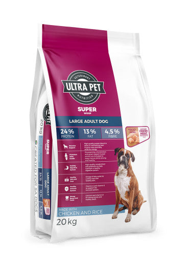 Ultra Dog Superwoof Large Adult Chicken & Rice Dog Food (select Size F 