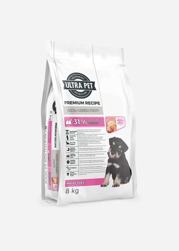 Ultra dog Premium Recipe Small to Medium Puppy (select size for price)
