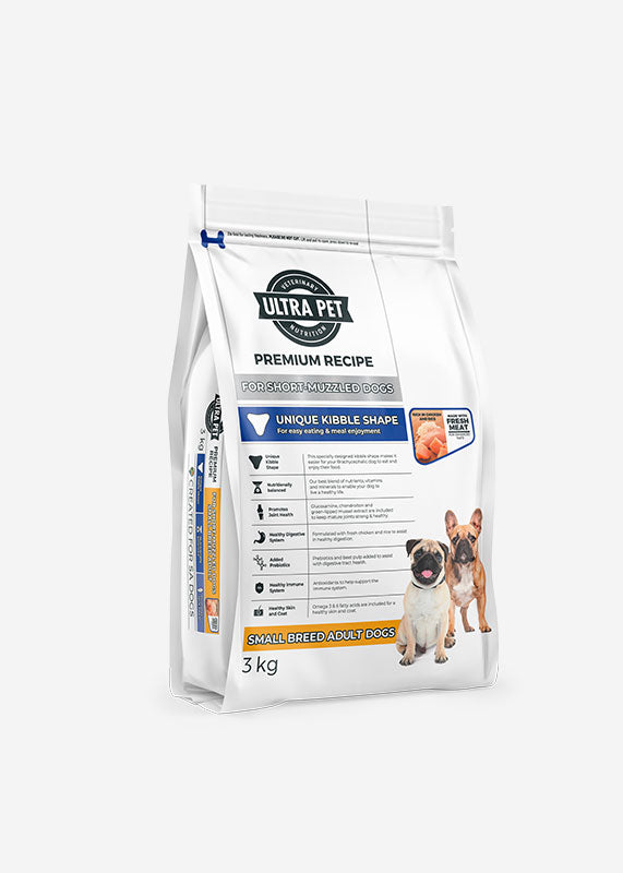 Ultra dog Premium Recipe for Short-Muzzled Adult Dogs (select size for price)