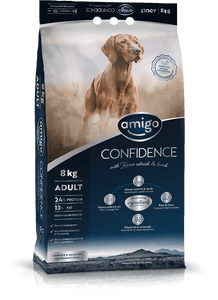 Amigo Confidence Adult 8kg (small bite kibble )