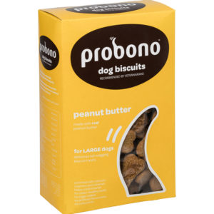 Probono peanut butter flavour 1kg (Available in small or large biscuits )