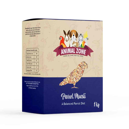 Animal Zone Parrot and Parakeet Muesli 1kg