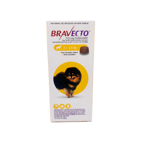 Bravecto chew 2-4.5Kg