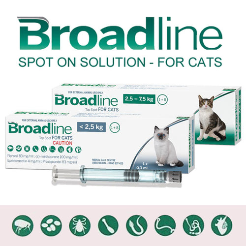 Broadline For Cats (click on size for price)