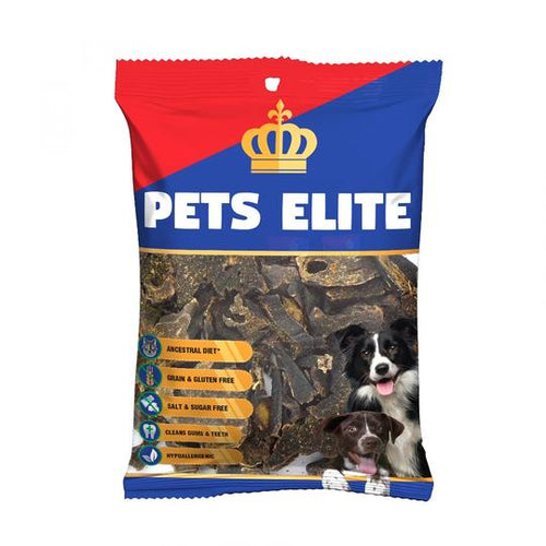 Pets Elite liver biltong bite size (select size for price)