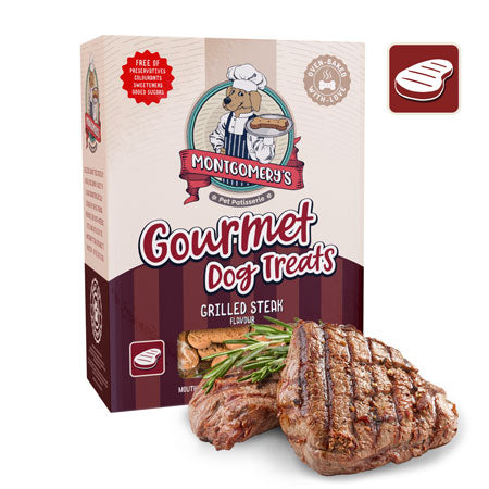 Montgomerys gourmet dog treats Grilled steak 1kg