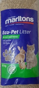 Eco Wood Pet litter 15kg