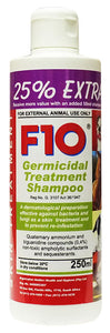 F10 Germicidal treatment shampoo 250ml