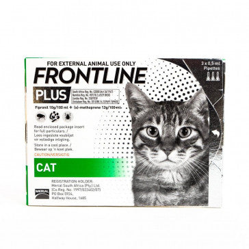 Frontline plus cat spot on