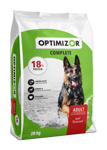 Optimizor complete adult beef 20kg