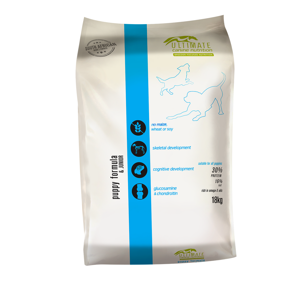 Ultimate canine nutrition Puppy/Junior (select size for price)